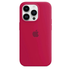 Husa Silicon pentru Apple iPhone 14 Pro - Rose Red